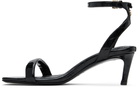 ANINE BING Black Cora Heeled Sandals