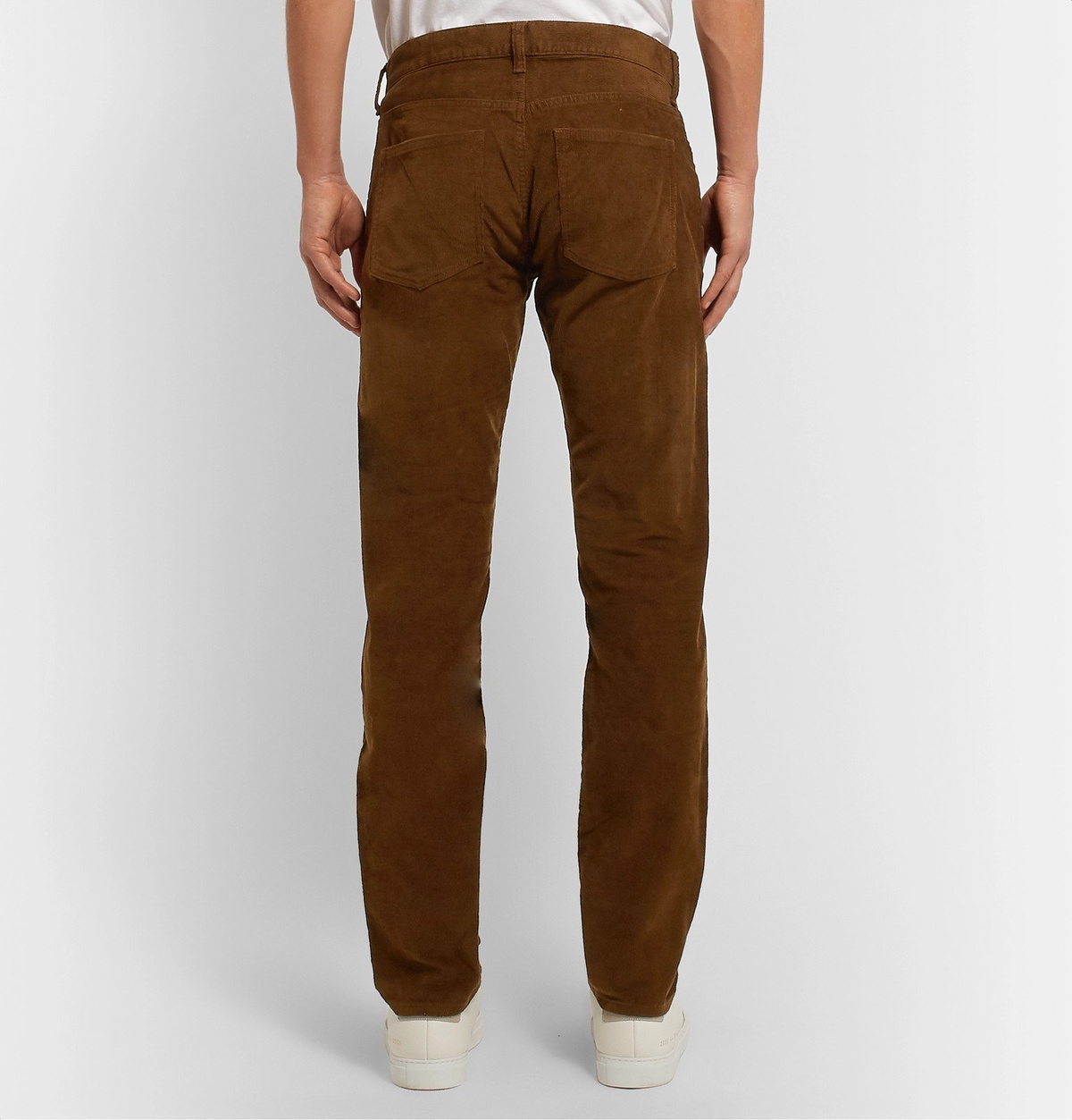 J.Crew - 484 Slim-Fit Stretch-Cotton Corduroy Trousers - Brown J.Crew