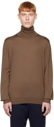 The Row Taupe Elam Turtleneck