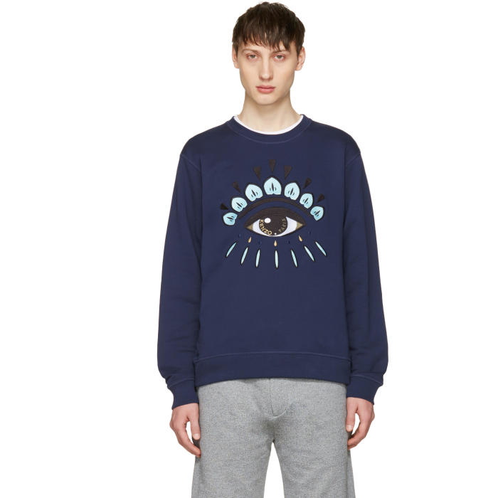 Photo: Kenzo Navy Limited Edition Eye Sweatshirt