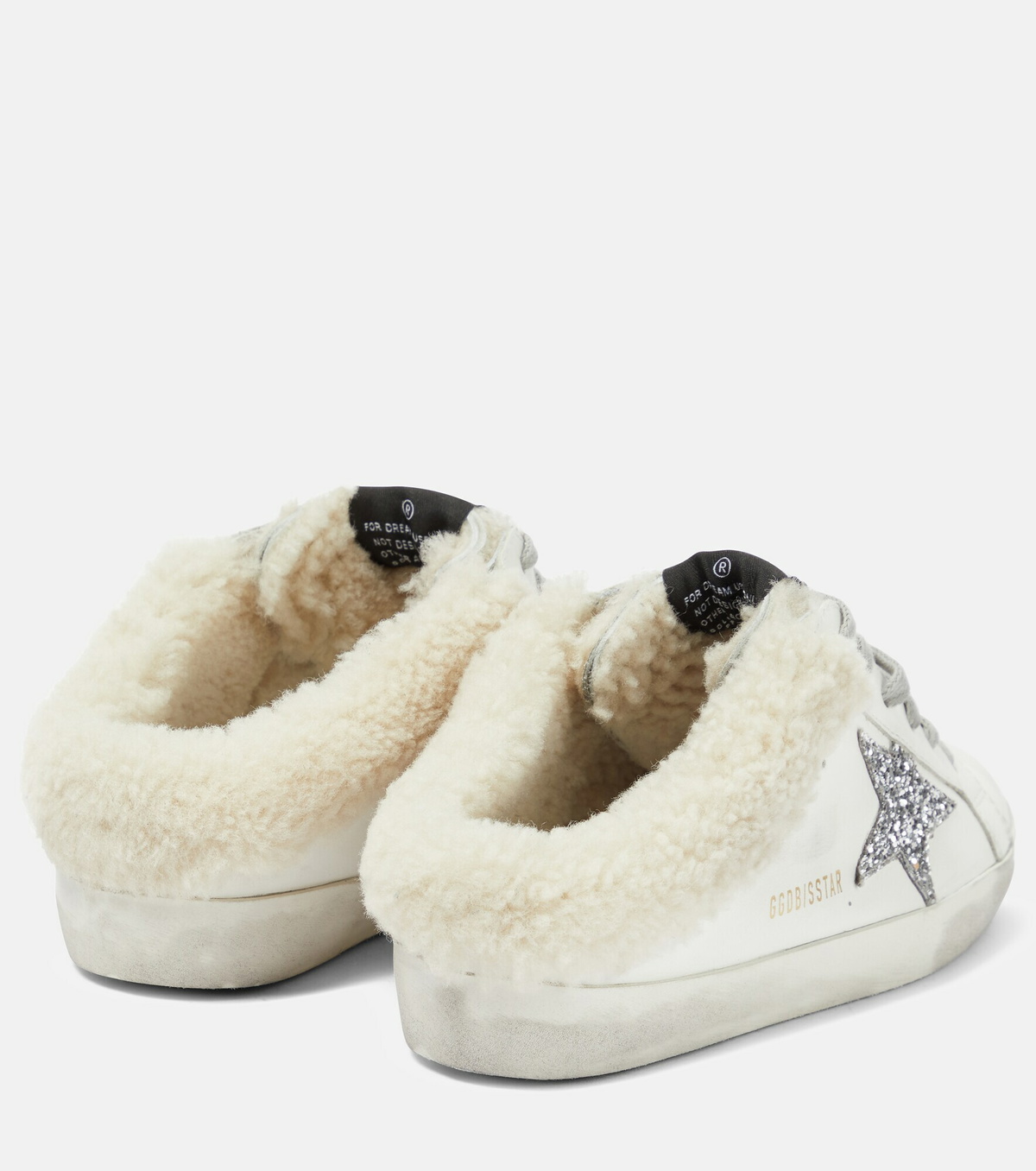 Golden Goose - Super-Star shearling-lined mules Golden Goose
