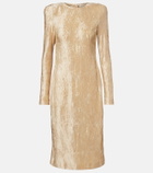Magda Butrym Metallic-effect cocktail dress