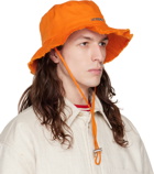 Jacquemus Orange 'Le Bob Artichaut' Bucket Hat