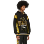 Dolce and Gabbana Black and Gold DG King Hoodie