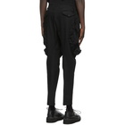 Julius Black Twill Cargo Pants