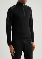 Canada Goose Stormont Half zip Wool Jumper , Jumper, Slips on Black