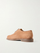 Brunello Cucinelli - Suede Derby Shoes - Brown