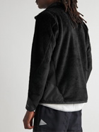 And Wander - Shell-Trimmed Polartec® Fleece Jacket - Black