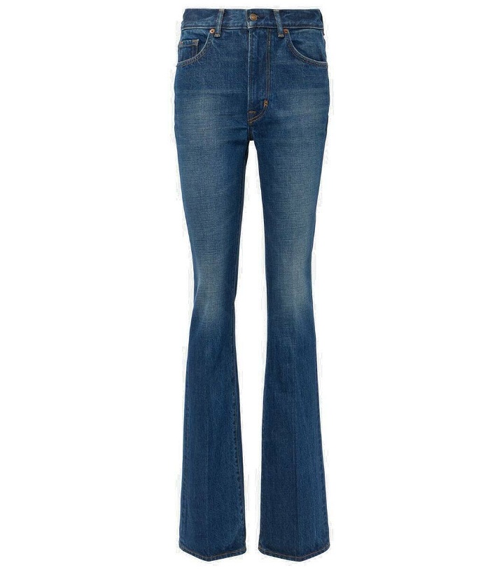 Photo: Tom Ford Mid-rise flared jeans