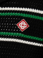 CASABLANCA Crocheted Cotton Tennis Jacket