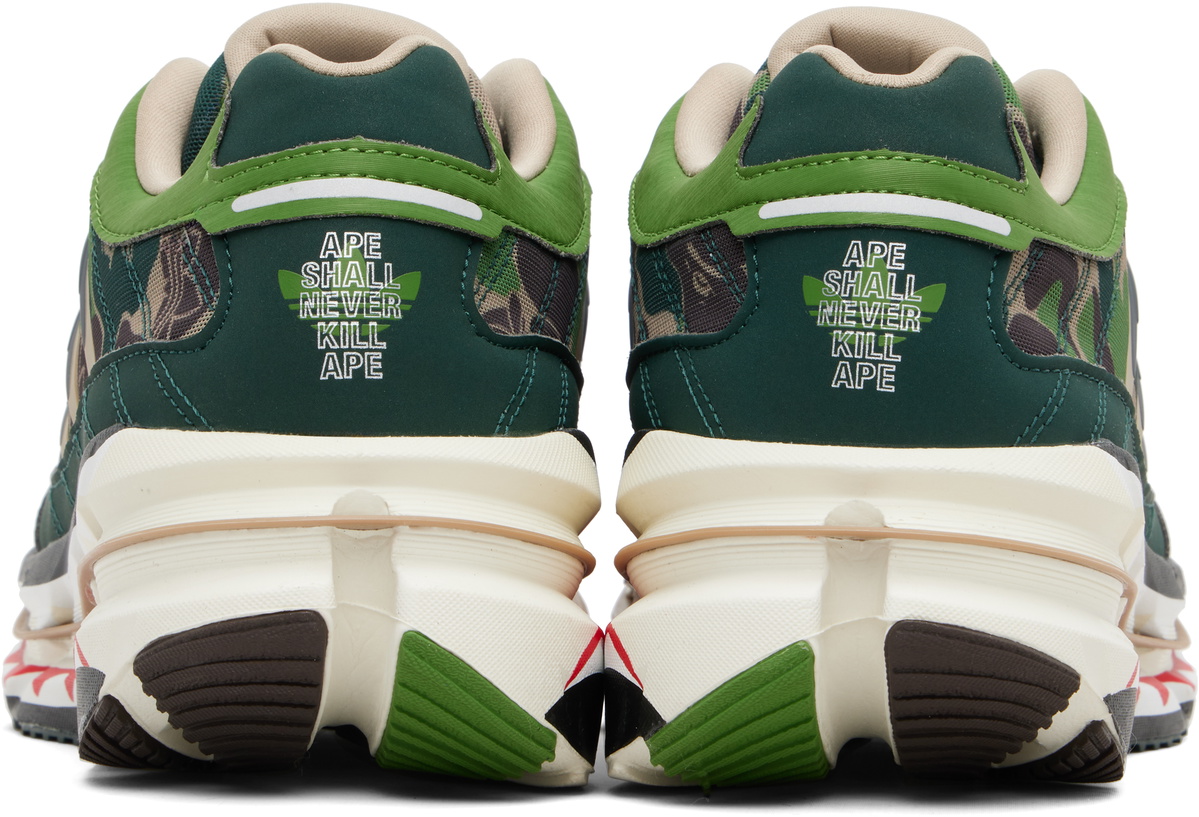 BAPE Khaki adidas Originals Edition Adistar Hrmy Sneakers
