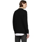 Versace Jeans Couture Black Adriano Crewneck Sweater