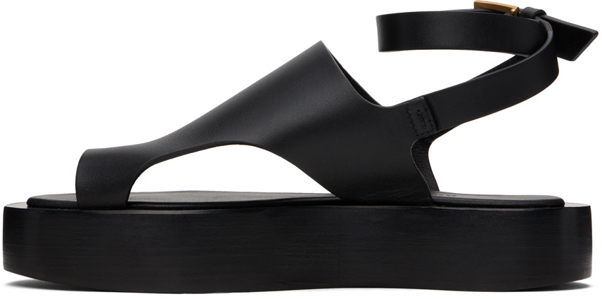 【MAX MARA】 Manila Sandals 関税/送料込 Max Mara Black Deauville Sandals Max Mara