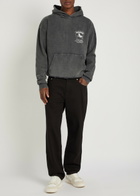 Duke And Dexter Sponsors Printed Cotton Sweatshirt Grey