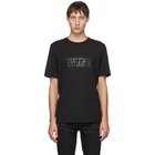 Saint Laurent Black Bauhaus Logo T-Shirt