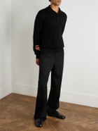 Dolce&Gabbana - Cashmere Polo Shirt - Black