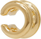Bottega Veneta Gold Watch Single Ear Cuff