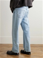 AGOLDE - 90's Straight-Leg Distressed Jeans - Blue