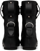 JW Anderson Black Padlock Ankle Boots