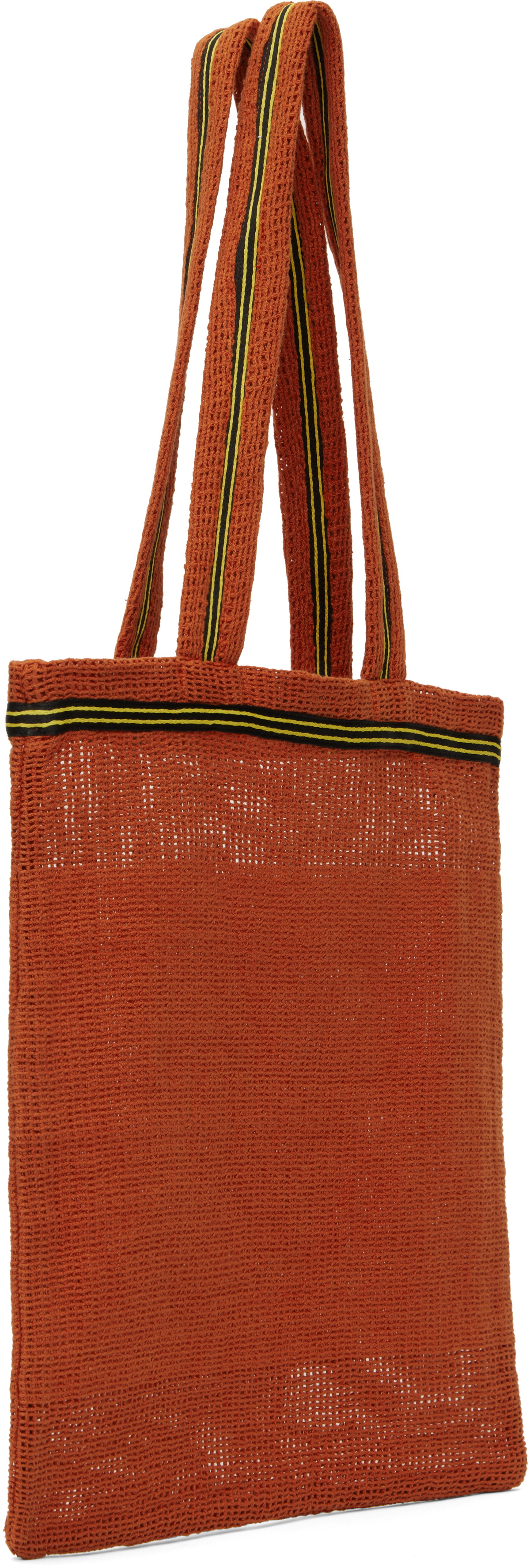 Bode Orange Netting Tote Bode
