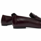 ALOHAS Women's Aven Rift Leather Loafers in Rift Burgundy