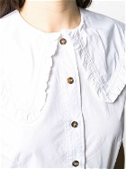 GANNI - Organic Cotton Sleeveless Shirt
