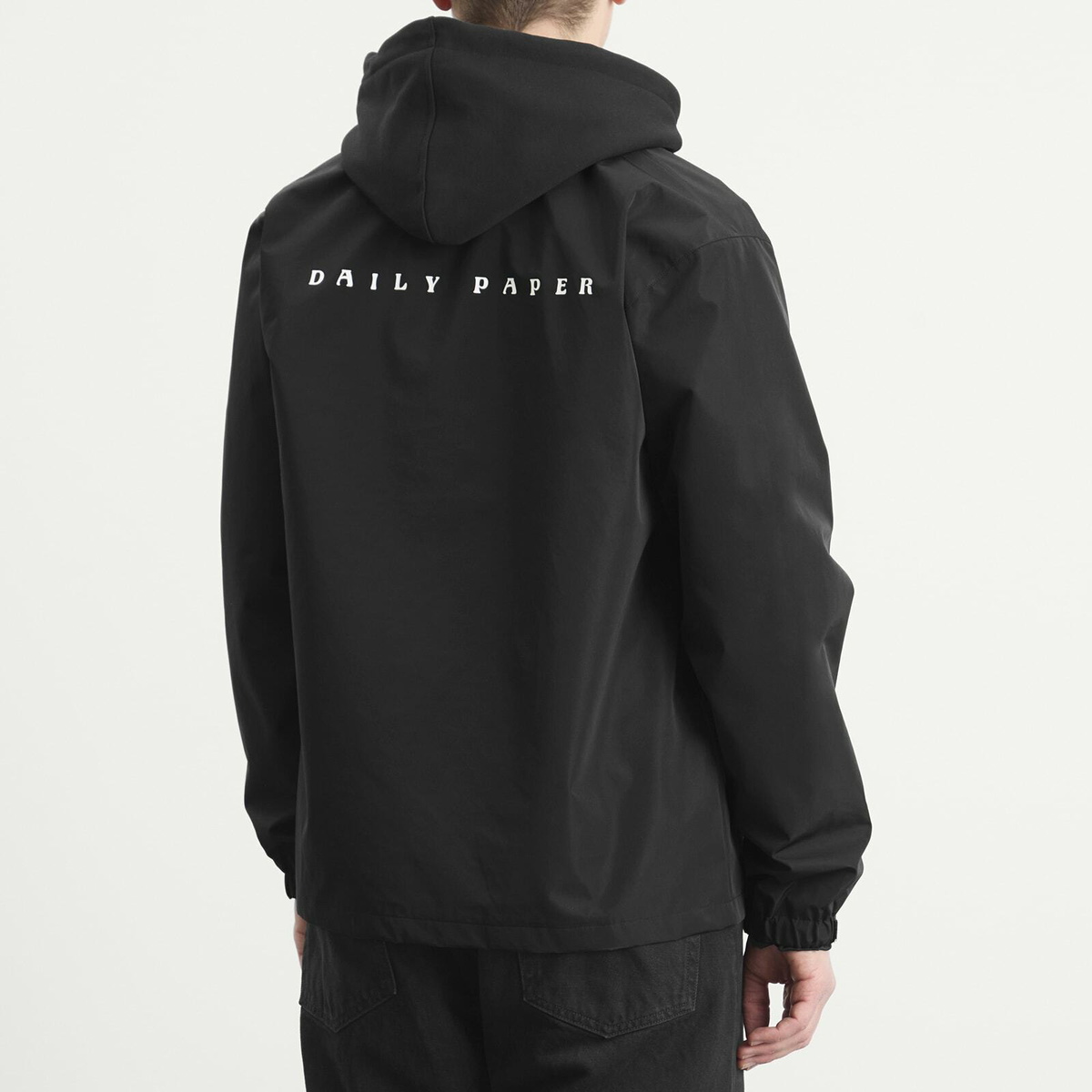 Daily Paper Men's Alias Dias Coach Jacket in Black