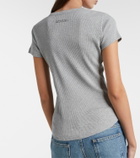 Isabel Marant Taomi ribbed-knit cotton jersey T-shirt
