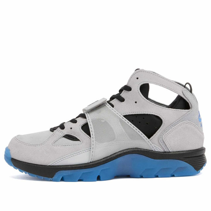Photo: Nike Air Trainer Huarache Se Sneaker in Grey/Blue/Silver