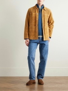 Sid Mashburn - Cotton Half-Zip Sweater - Blue