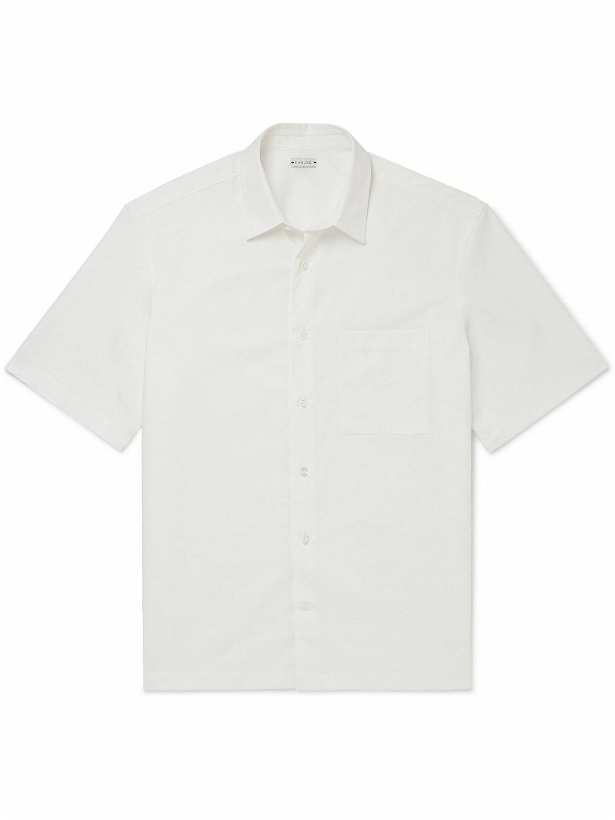Photo: Caruso - Cotton-Gabardine Shirt - White