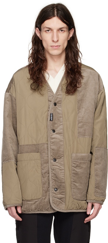 Photo: Izzue Taupe Quilted Jacket