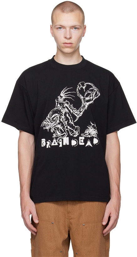Photo: Brain Dead Black Monster Mash T-Shirt