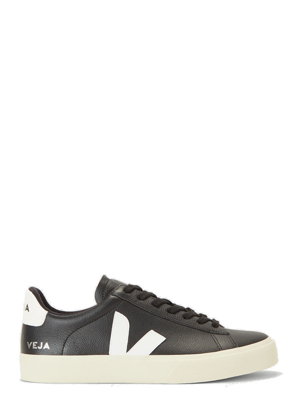 Photo: Campo Leather Sneakers in Black
