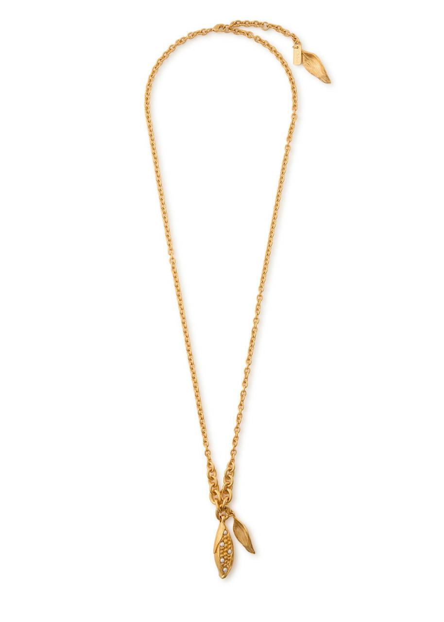 Chloe The Chloé Corn Pendant Necklace - Gold - One Size