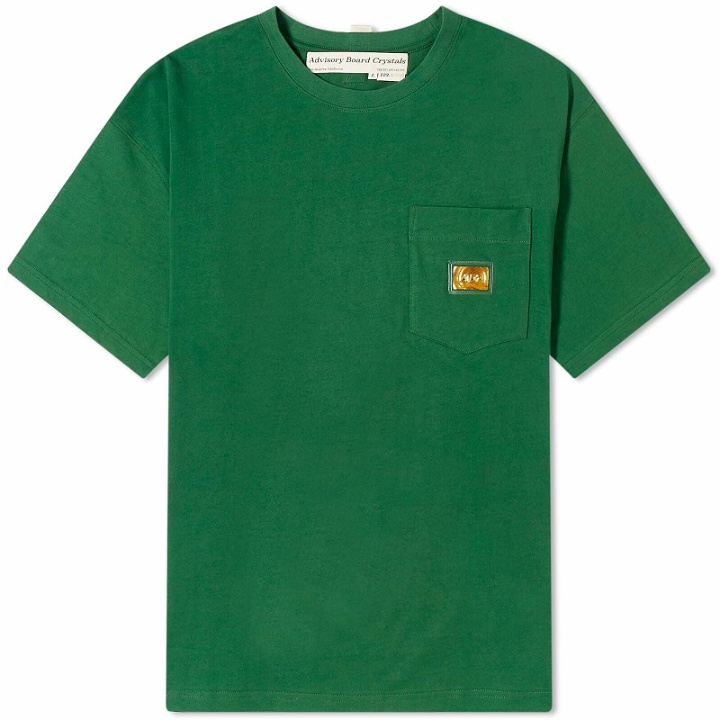 Photo: Advisory Board Crystals Men's 123 Pocket T-Shirt in Green
