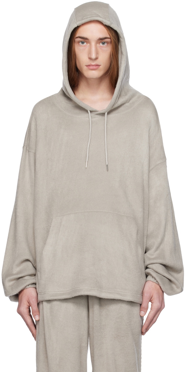 Youth Gray Oversized Hoodie Youth Club