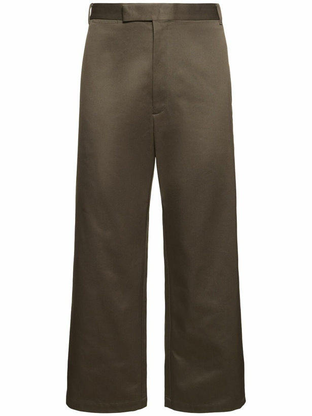 Photo: THOM BROWNE Unconstructed Straight Leg Pants