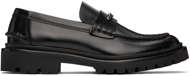 Photo: Isabel Marant Black Frezza Leather Loafers