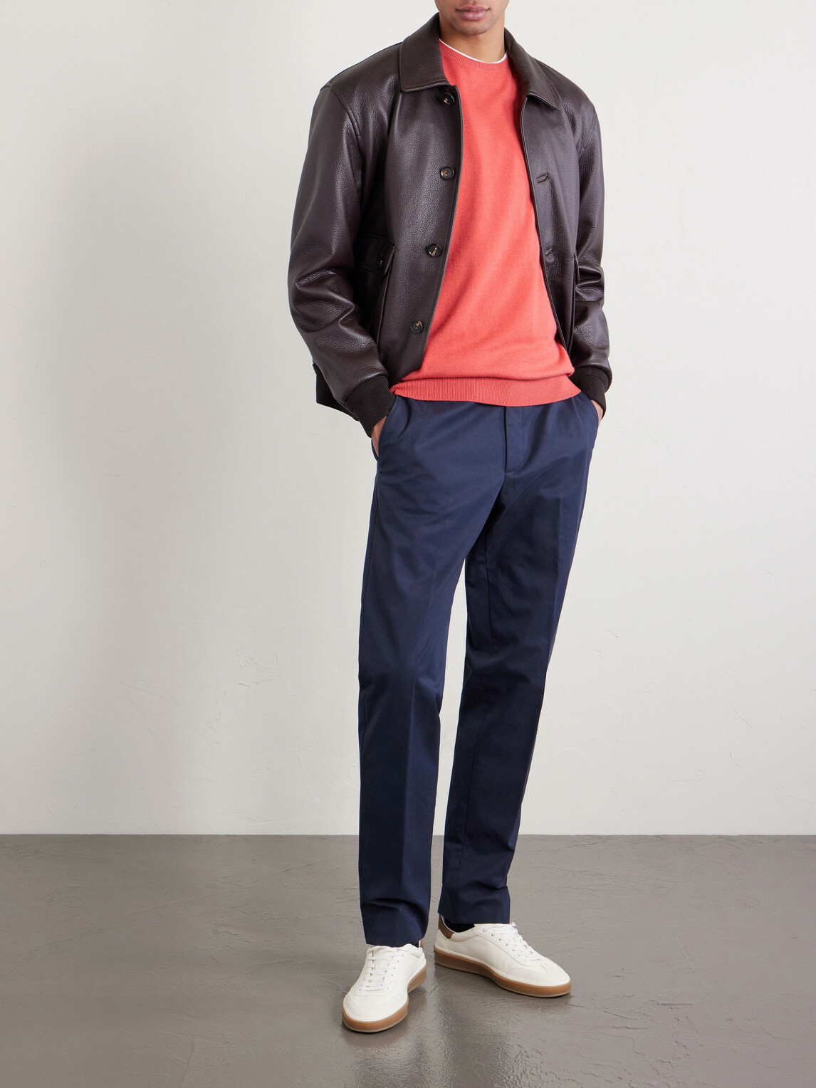 Loro Piana - Sergio Cashmere Sweater - Red
