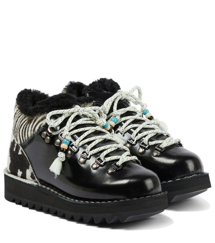 Photo: Alanui - x Diemme Capri leather boots