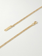 Miansai - Opus Gold Vermeil, Enamel and Chalcedony Pendant Necklace