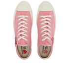 Comme des Garçons Play X Converse Chuck Taylor 70 Ox Sneakers in Pink