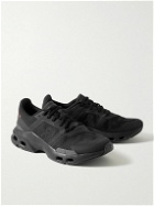 ON - Cloudpulse Rubber-Trimmed Mesh Sneakers - Black
