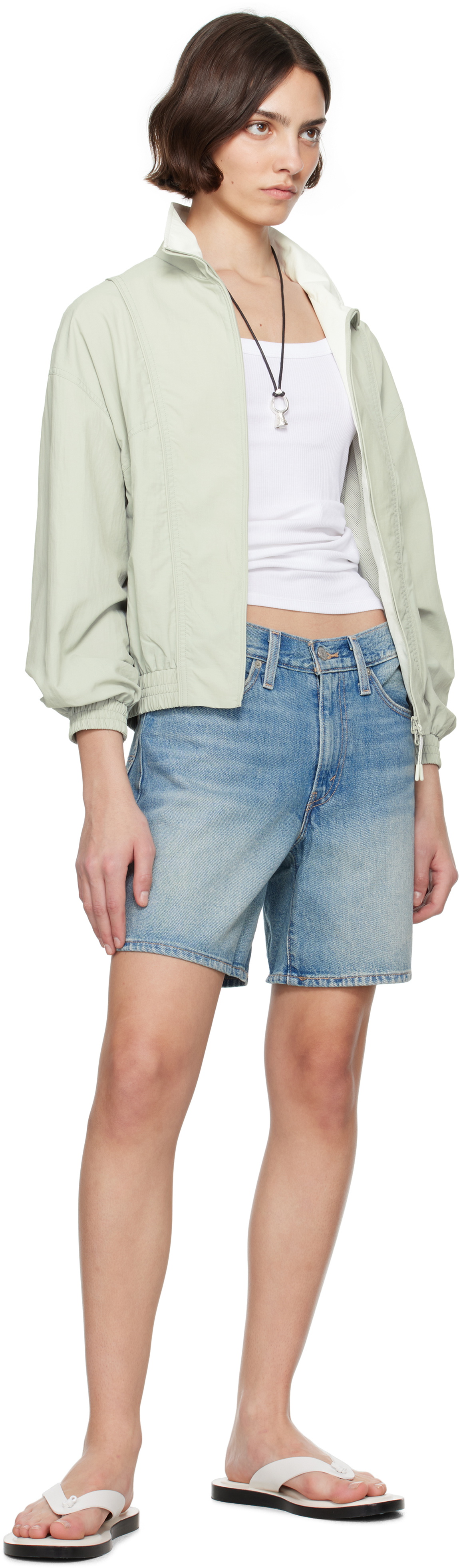Levi's Blue 94 Baggy Denim Shorts