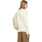 LEMAIRE Off-White Long Sleeve Henley T-shirt