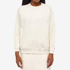 Snow Peak Women's Recycled Cotton Sweat in Oatmeal