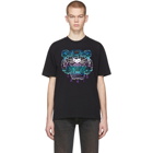 Kenzo Black Limited Edition Holiday Tiger T-Shirt