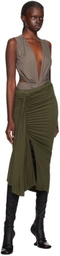Rick Owens Lilies Gray Gia Bodysuit