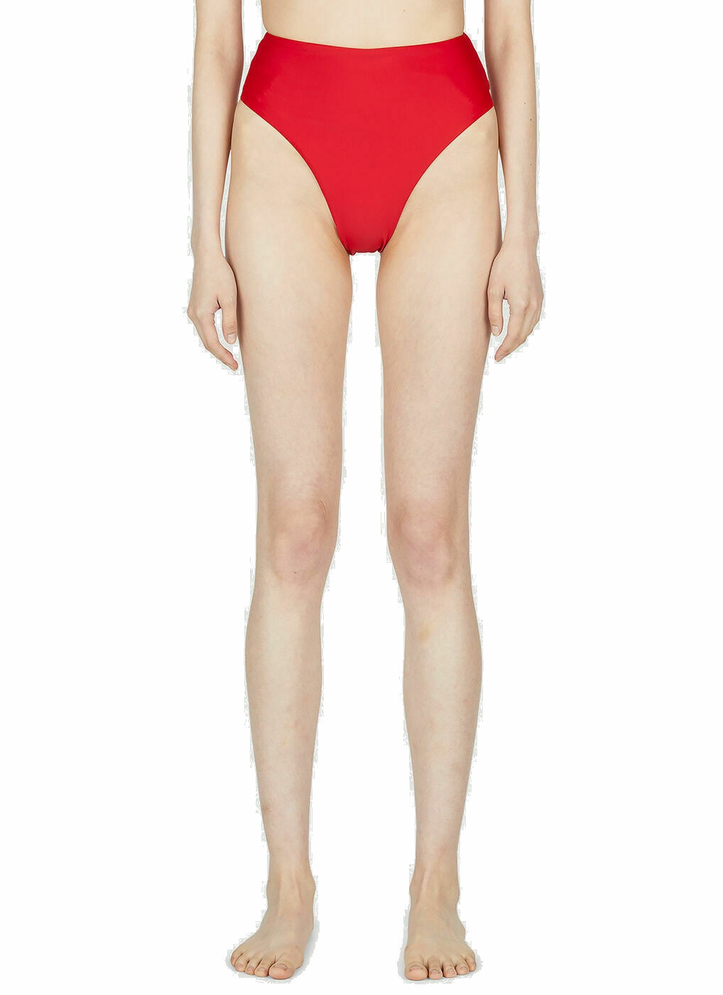 Photo: Ziah 90'S High Waist Bikini Bottoms female Red